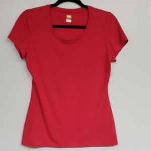 Lucy Pink Lucy Tech Short Sleeve T-shirt